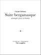 Suite bergamasque Orchestra sheet music cover